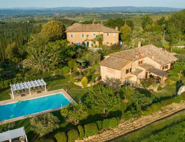 Timeless-Tuscany-Villa-La-Francigena-airview