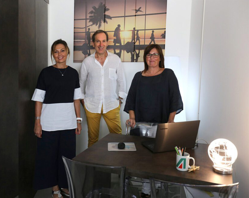 Timeless Tuscany tour operator founders - Cinzia Spini, Antonio Cadoni, Fabrizia Bini